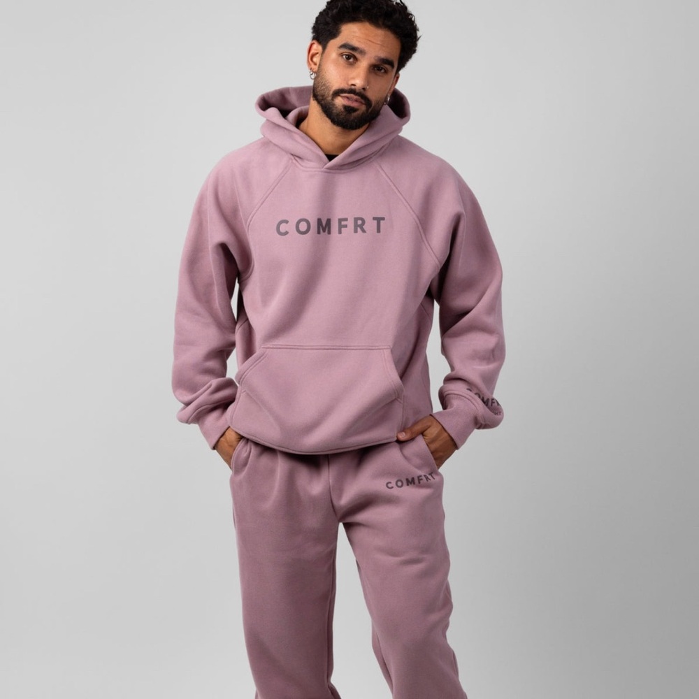 COMFRT Orchid Tranquil Hoodie 2XL and Cloud Sweatpants XL Set both NWT